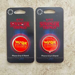 2 pk Netflix Stranger Things PopSocket WSQK - The Squawk 94.5 FM